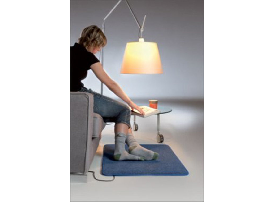 ThermoLux Elektrischer Heizteppich als Fuß- oder Sitzmatte